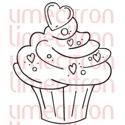 Cupcake coeur